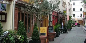 Rue Guisarde et Rue des Canettes